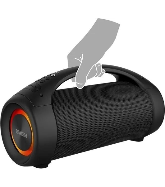 Колонка портативная SVEN АС PS-370 черный 40W 2.0 BT