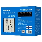 Радиоприемник белый SVEN SRP-505 (4 Вт, FM/AM/SW, USB, SD/microSD, Bluetooth, 1200 мАч), фото2