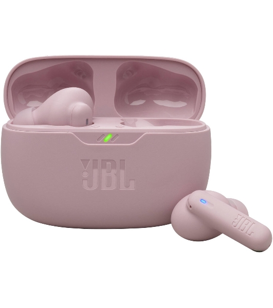 Наушники TWS JBL Wave Beam 2 розовый, внутриканальные, Bluetooth, активное шумоподавление, до 40 ч