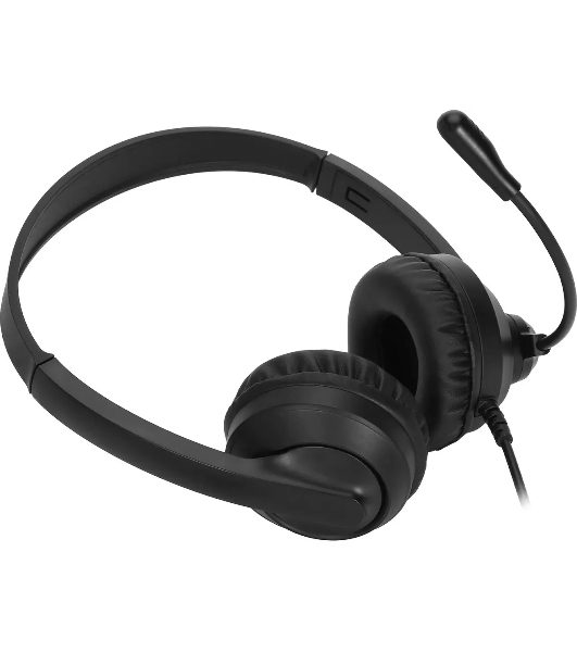 Гарнитура Oklick HS-M500 чёрный, проводная, USB