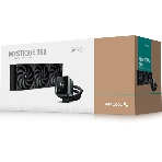 Система жидкостного охлаждения DEEPCOOL MYSTIQUE 360 ARGB черный, 120 мм, алюминий/медь, 2150 об/мин, 36.49 дБ, 4 pin, 300 Вт, фото2