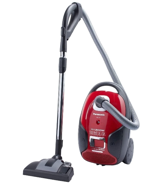 Пылесос Panasonic MC-CJ915R красный, 380/2100 Вт, уборка сухая, пылесборник мешок 6 л