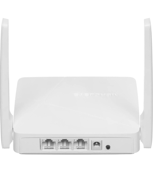 Роутер Mercusys MR20 AC750 Dual-Band Wi-Fi RouterSPEED: 300 Mbps at 2.4 GHz + 433 Mbps at 5 GHzSPEC: 2× Fixed External Antennas, 2× 10/100 Mbps LAN Ports, 1× 10/100 Mbps WAN PortFEATURE: Router/Access Point Mode Mode, WPS/Reset Button, IPTV, IPv6, Parental Controls