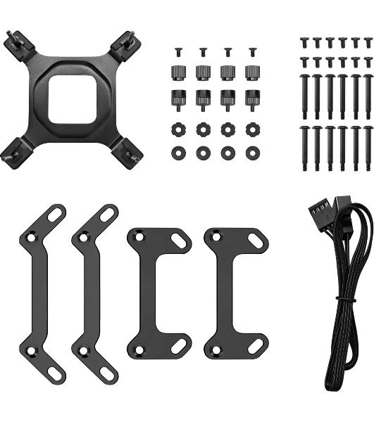 Система жидкостного охлаждения DEEPCOOL MYSTIQUE 360 ARGB черный, 120 мм, алюминий/медь, 2150 об/мин, 36.49 дБ, 4 pin, 300 Вт