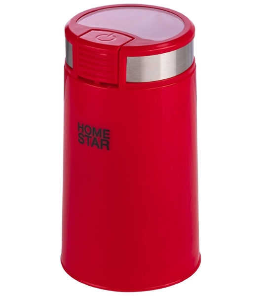 Кофемолка HomeStar HS-2035 красный, 200 Вт