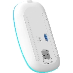 Мышь беспроводная Defender Coda MB-261 голубой, 1600 dpi, радиоканал, Bluetooth, USB, кнопки - 4, фото5