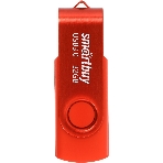 Флешка USB Smartbuy Twist Red (SB032GB3TWR), 32Gb, USB 3.0/3.1, R/W 70/40, красный, фото 1