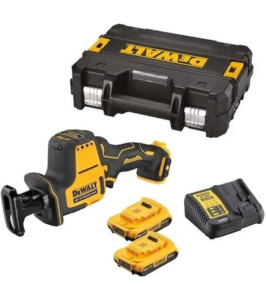 Сабельная пила DeWalt DCS312D2-QW аккум. 2800ход/мин ДА