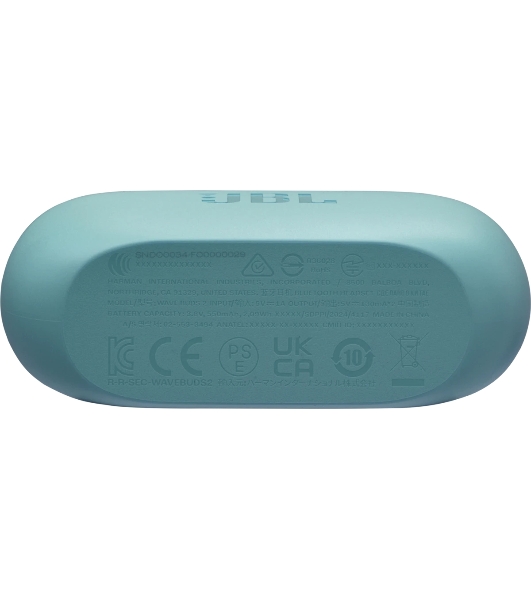 Наушники TWS JBL Wave Buds 2 синий, внутриканальные, Bluetooth, до 10 ч