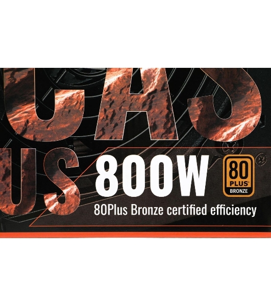 Блок питания Aerocool/Formula KCAS-800W, 800Вт, PLUS 80 PLUS Bronze, 120мм, черный