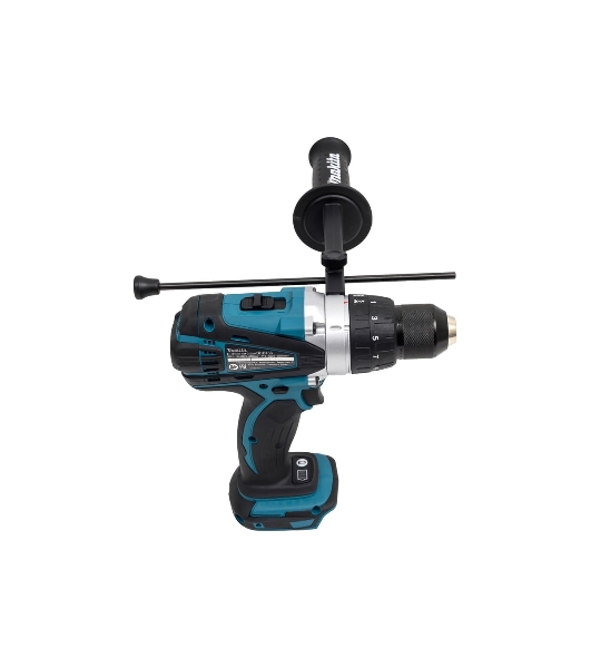 Дрель-шуруповерт Makita DHP458Z, 18 В, 0 Ач, 91 Нм, щеточный, ударный