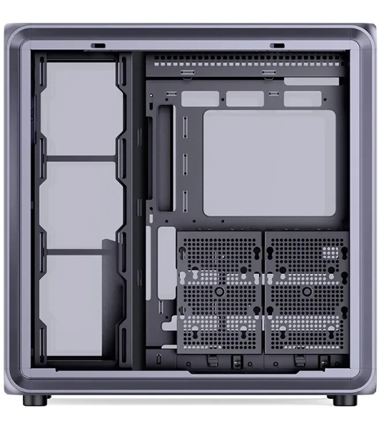 Корпус Jonsbo Jonsplus BO400CG, Midi-Tower, серый