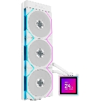 Система водяного охлаждения Lian-Li HydroShift II LCD-S 360TL ARGB Soc-AM5/AM4/1700/1851 белый 4-pin 33dB Al+Cu LCD Ret (G89.GHS2LCDS36TW.R0), фото4
