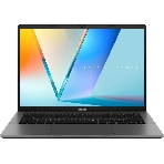 Ноутбук Asus VivoBook S14 S3407CA-LY099 Core Ultra 7 255H 16Gb SSD 1Tb Intel Graphics 14' IPS WUXGA (1920x1200) без ОС grey WiFi BT Cam (90NB16J2-M00780), фото 1