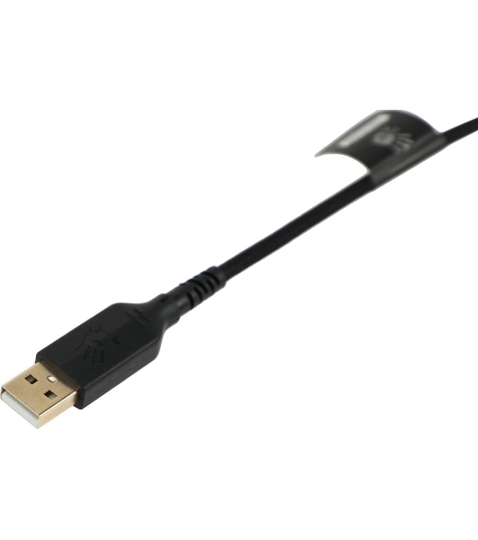 Гарнитура проводная с микрофоном A4Tech Bloody G570 черный/серый 2м мониторные USB оголовье (G570 USB/BLACK + GREY)