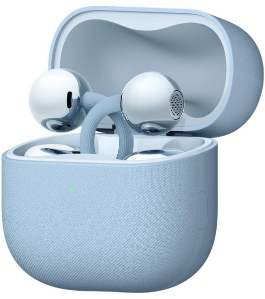 Наушники TWS Huawei FreeClip 2 синий, открытые (клипсы), Bluetooth, быстрая зарядка, до 8 ч