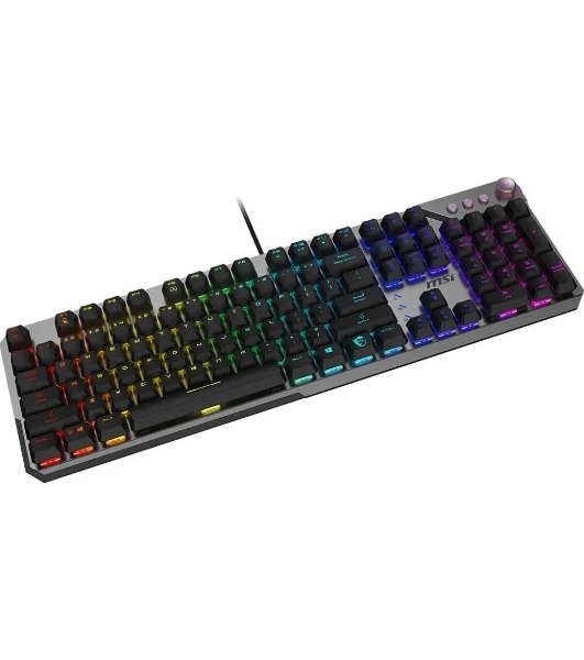 Клавиатура MSI STRIKE 600 Black проводная, USB Type-A, чёрный