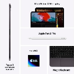 Планшет Apple iPad Pro 2024 A2837 11' 8GB, 256GB, LTE, eSIM, iOS черный, фото7