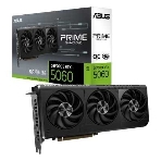 Видеокарта Asus PRIME RTX 5060-O8G, NVIDIA RTX 5060, 8Gb, GDDR7, 128 bit, PCI-E 5.0, HDMIx1, DPx3, HDCP, 2595 MHz, фото 1