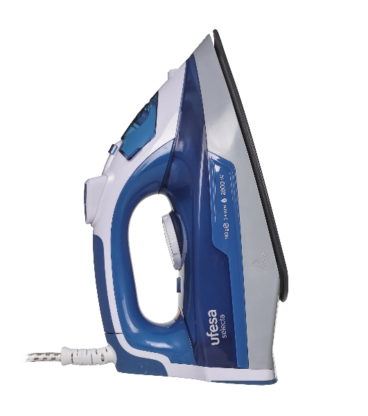 Утюг Ufesa PV3280 SELECTA синий/белый, 2800 Вт, 30 г/мин, 180 г/мин, 330 мл