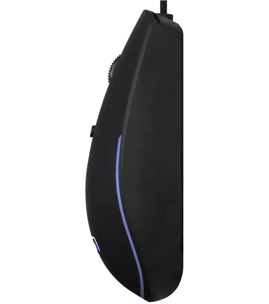 Мышь проводная Oklick 100M черный, 1600 dpi, USB, кнопки - 4