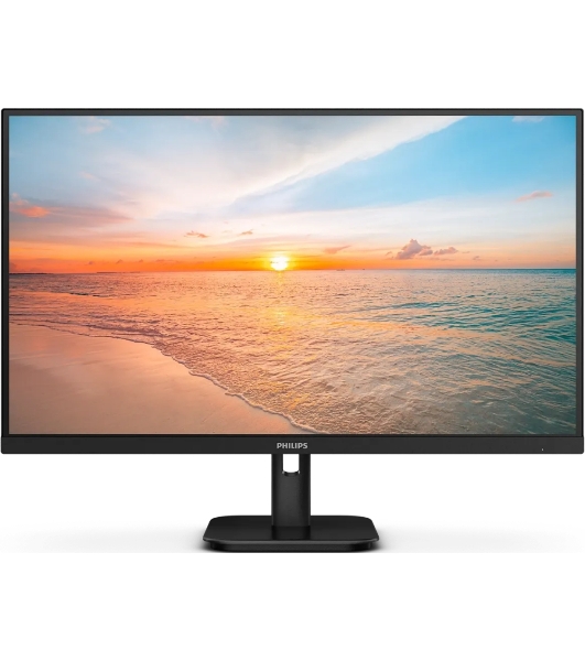 Монитор 27' Philips 27E1N1800A IPS 3840x2160, 60 Гц, 4 мс, 16:9, 350 кд/м2, 2xHDMI, 1xDP, 1x3.5 мм, черный