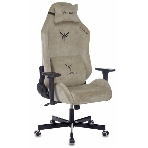 Кресло игровое Бюрократ Knight N1 Fabric бежевый Light-21, с подголов. крестовина металл, фото 1