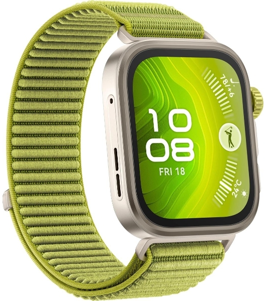 Умные часы HUAWEI Watch FIT 4 Pro Seiya-B29W, 1.82' AMOLED, 4G, GPS, IP6X, зеленый / серебристый