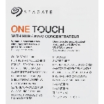 Внешний HDD 3.5' Seagate One Touch STLC16000402, 16TB, USB 3.2 Gen 1 Type-A, 5400 rpm, черный, фото2