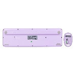 Комплект клавиатура+мышь Smartbuy Cute Bunny беспроводной, USB, 1000 DPI, сиреневый/белый, фото3