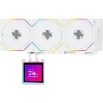 Система водяного охлаждения Lian-Li HydroShift II LCD-S 360TL ARGB Soc-AM5/AM4/1700/1851 белый 4-pin 33dB Al+Cu LCD Ret (G89.GHS2LCDS36TW.R0), фото5