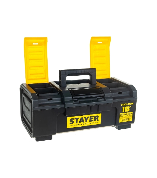 Ящик для инструмента 'TOOLBOX-16' пластиковый, STAYER Professional 38167-16