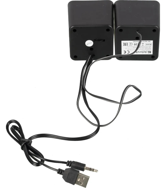 Акустическая система 2.0 Defender #1 SPK 22 черный, 5 Вт, питание от USB