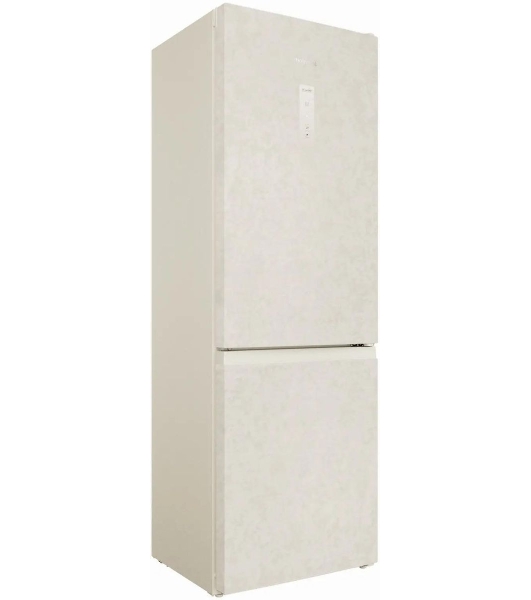Холодильник Hotpoint HT 5180 AB мраморный двухкамерный 220/78л морозилка снизу, No Frost