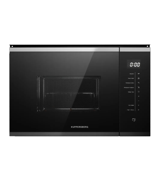Встраиваемая микроволновая печь Kuppersberg HMW 651 BX черный/нержавеющая сталь