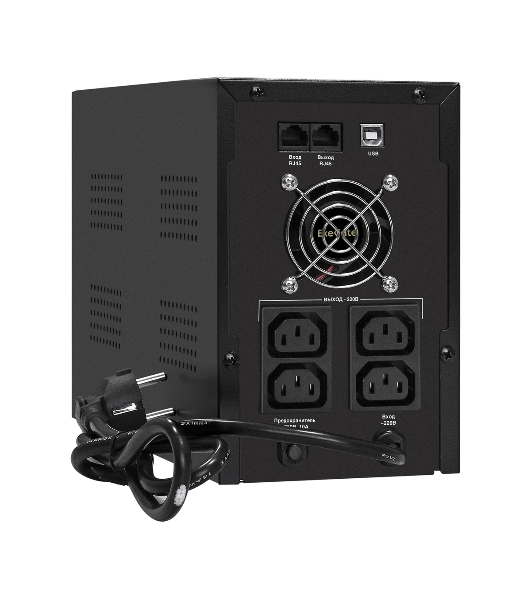 Источник бесперебойного питания ExeGate EX292634RUS SpecialPro Smart LLB-2200.LCD.AVR.4C13.RJ.USB 2200VA/1300W, LCD, AVR, 4*C13,RJ45/11,USB, металлический корпус, черный
