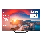 Телевизор Haier 65' DH1VNBD01RU S2 Pro черный QLED 4K UHD 60Hz Smart TV Android TV 2GB/32GB, фото 1