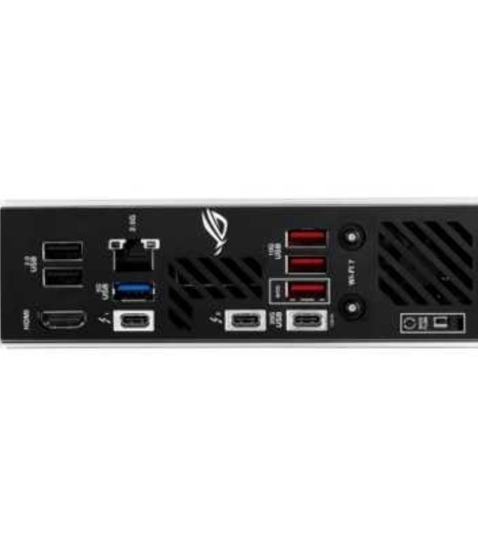 Материнская плата ASUS ROG STRIX Z890-I GAMING WIFI, LGA 1851, Intel Z890, 2xDDR5, 2xSATA, 2xM.2, 1xPCIe 5.0 x16, 1xHDMI, 2xUSB-C Thunderbolt 4, 1xUSB-C 20Gbps, 3xUSB-A 10Gbps, 1xUSB-A 5Gbps, 2xUSB-A 2.0, 1x 2.5Gb LAN, Mini-ITX