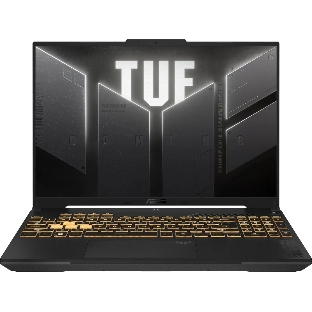 Ноутбук ASUS TUF F16 FX608JMR-RV170 16'(1920x1200 (матовый, 165Hz) IPS)/Intel Core i5 14450HX (2.4Ghz)/16Gb/512PCISSDGb/noDVD/Ext:nVidia GeForce RTX 5060(8192Mb)/Cam/BT/WiFi/90WHr/war 1y/2.2kg/Jaeger Gray/DOS