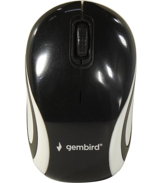 Мышь беспроводная Gembird MUSW-610 черный, 1200 dpi, радиоканал, USB, кнопки - 3