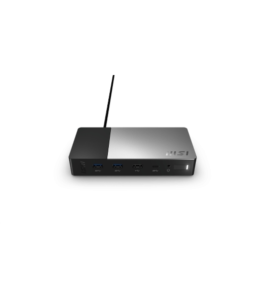 Док-станция MSI 957-1P151E-023, USB Type-C, USB Type-C/USB3.2Gen2/DP/USB Type-C/USB3.2 Gen2/USB Type-A USB 3.2 Gen2/USB Type-A USB 2.0/HDMI 2.1/DP/RJ45/Combo Jack, USB Type-C