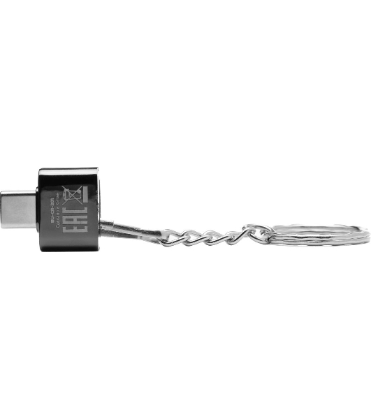 Кард-ридер Buro BU-CR-201/черный/MMC/MS/RS-MMC/SD/SDHC/USB 2.0/пластик