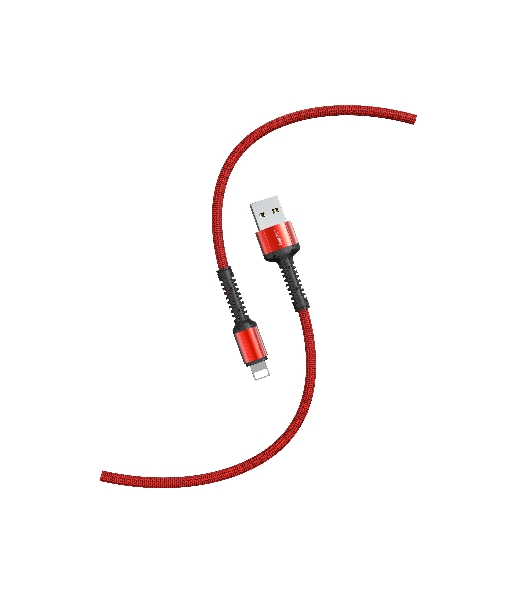 Кабель Smartbuy (iK-512-S26r) S26 Lightning красн., 3 А,PD,нейл.,1 м