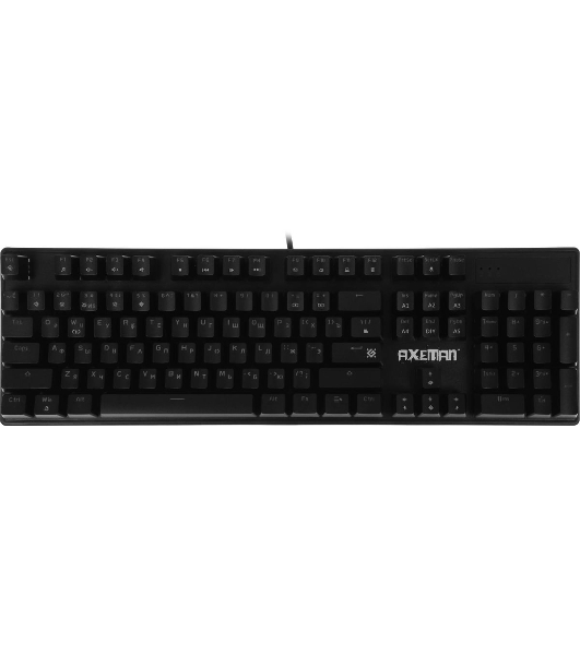 Клавиатура Defender Axeman GK-302 проводная, USB Type-A, чёрный