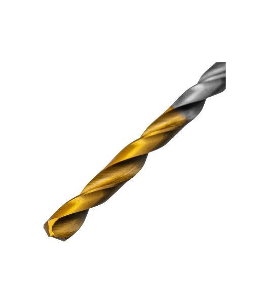 Сверло спиральное по металлу Denzel 3,5 x 70 мм, Р6М5, Golden Tip, 2 шт.