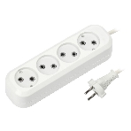 Удлинитель Smartbuy (SBE-10-4-02-N) 4 гнз х 2,0 м (10А/2.2 кВт, ПВС 2х1.0), фото 1