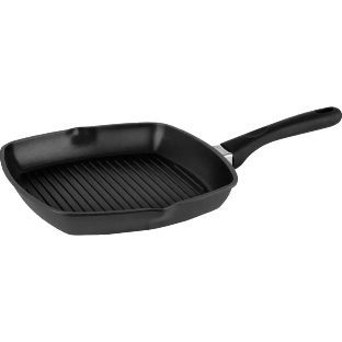 Сковорода-гриль Rondell Patron RDA-1443, 28 см, без крышки, серый