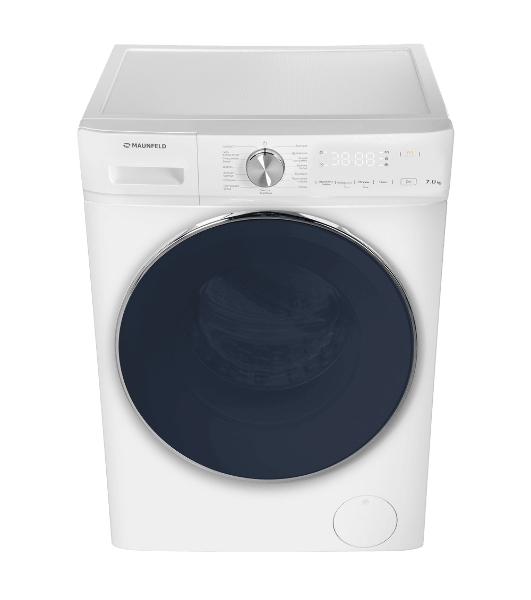 Стиральная машина Maunfeld MFWM127IWH053 белая, загрузка фронтальная 7кг, 1200 об/мин., класс: A+++