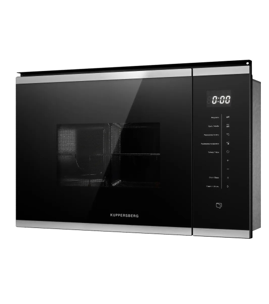 Встраиваемая микроволновая печь Kuppersberg HMW 651 BX черный/нержавеющая сталь