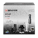 Блендер погружной Brayer BR1256 черный, 1500 Вт, плавная регулировка, турбо, фото3